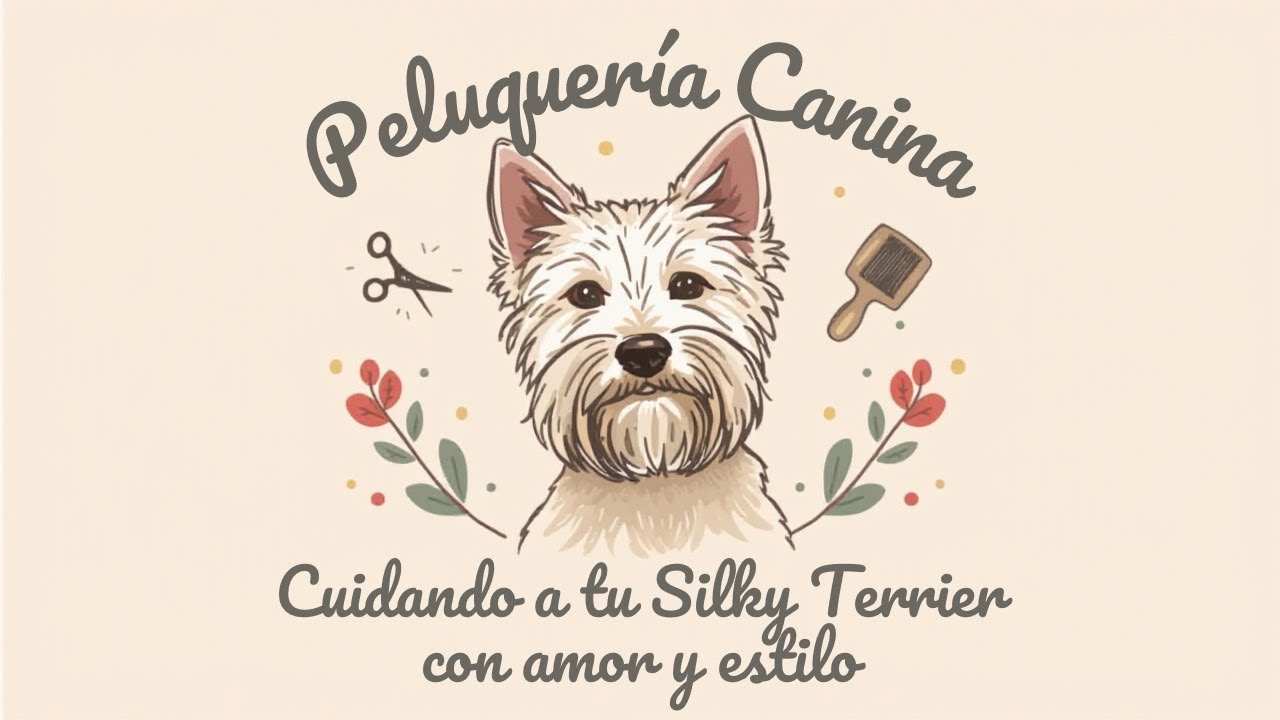 PELUQUERÍA CANINA a un Silky Terrier #grooming #fluffydog #puppy #viralshorts #fypシ 