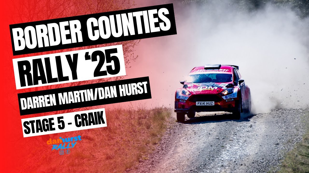 Border Counties Rally 2025 | SS5 | Darren Martin/Dan Hurst | Ford Fiesta R5