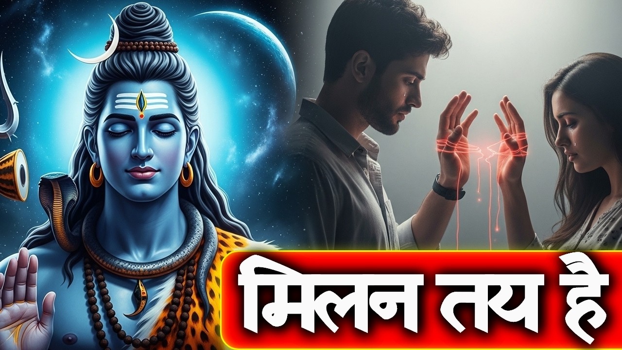 Shiv Sandesh Today 🔴मिलन निश्चित है..!💍वो लौट आएगा.?💍 | Mahadev Message  | Universe Message