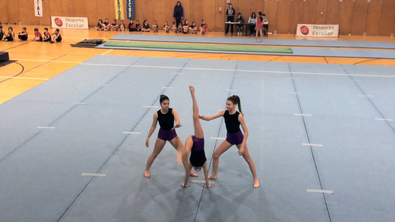 Desporto Escolar: Ginástica Acrobática