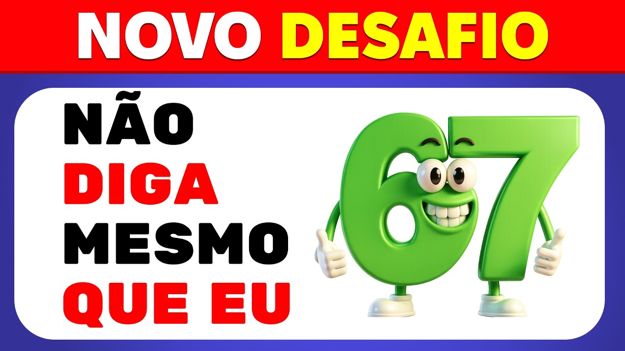 Não Diga o Mesmo que Eu! 🤯 Se Escolher Igual, Você Perde