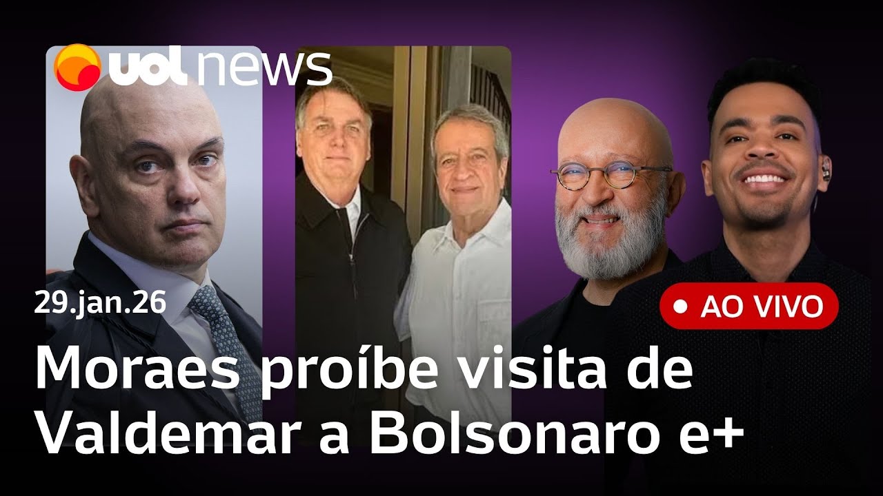Kassab ao vivo; Tarcísio visita Bolsonaro; Vorcaro na CPMI do INSS; racha no PL em SC e+ notícias