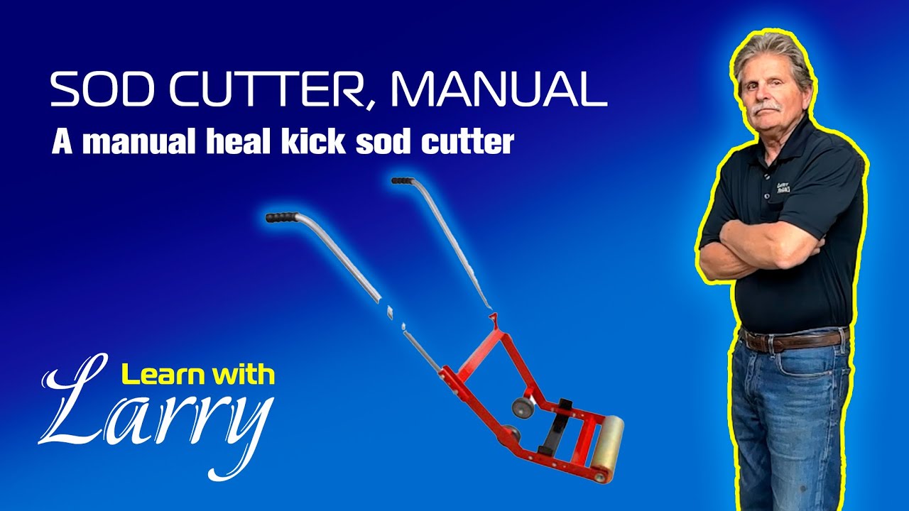 Manual Sod Cutter | Remove Grass the Easy Way for Lawn & Garden Projects