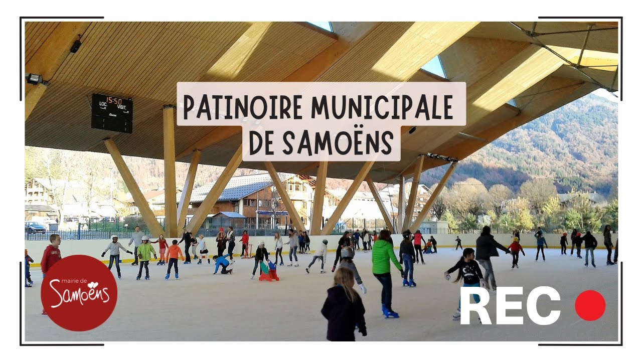 Plongez au cœur de la patinoire municipale de Samoëns