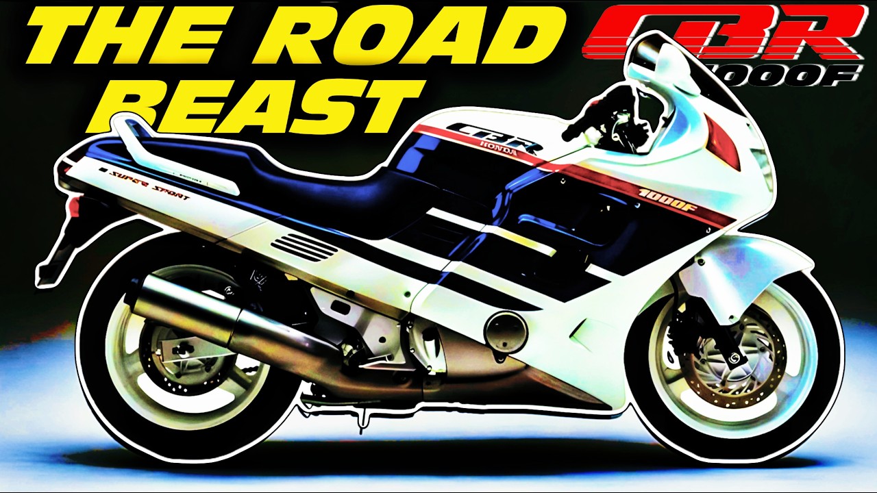 HONDA CBR1000F: The beast in a suit that humiliates today's sports bikes! 😎💨