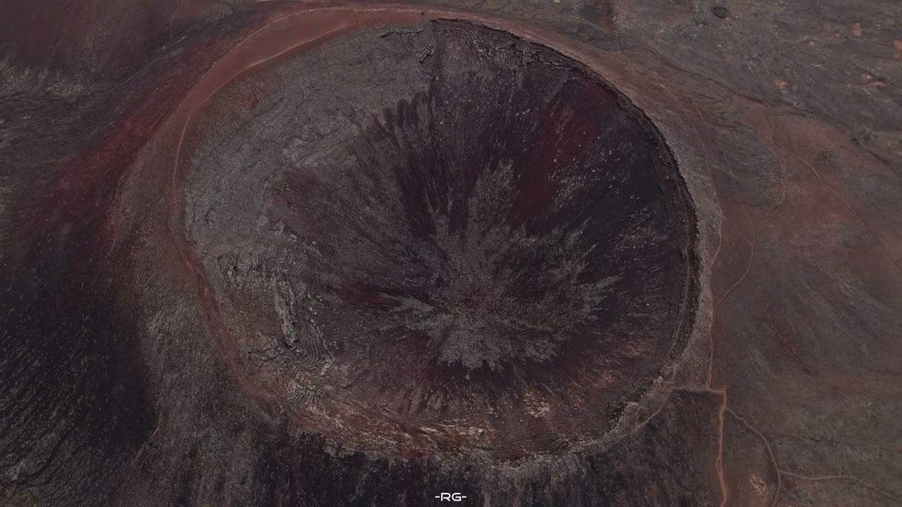 Calderon Hondo - Fuerteventura - Canary Island - Drone 4K