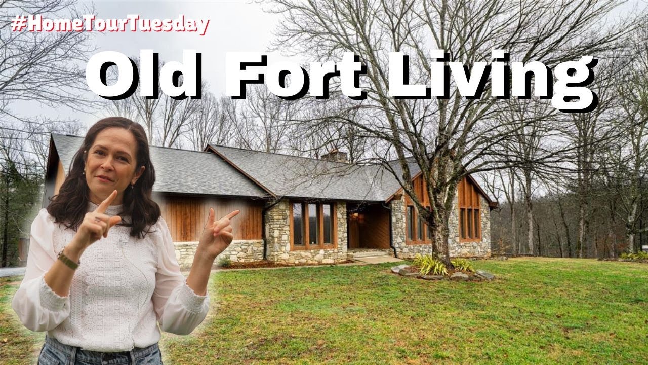 What Happens When You Trade Asheville for a BIGGER Home in Old Fort.