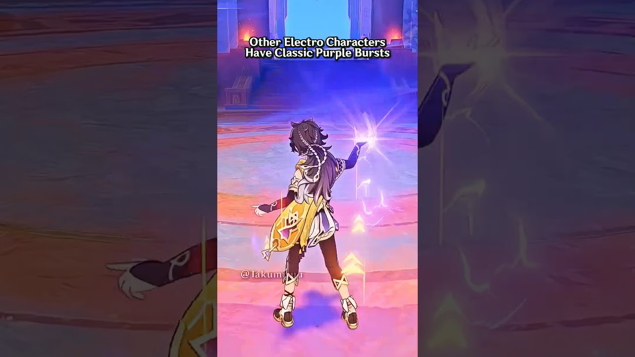 Their bursts come in different shades of purple #genshinimpact #flins #clorinde #varesa #yaemiko