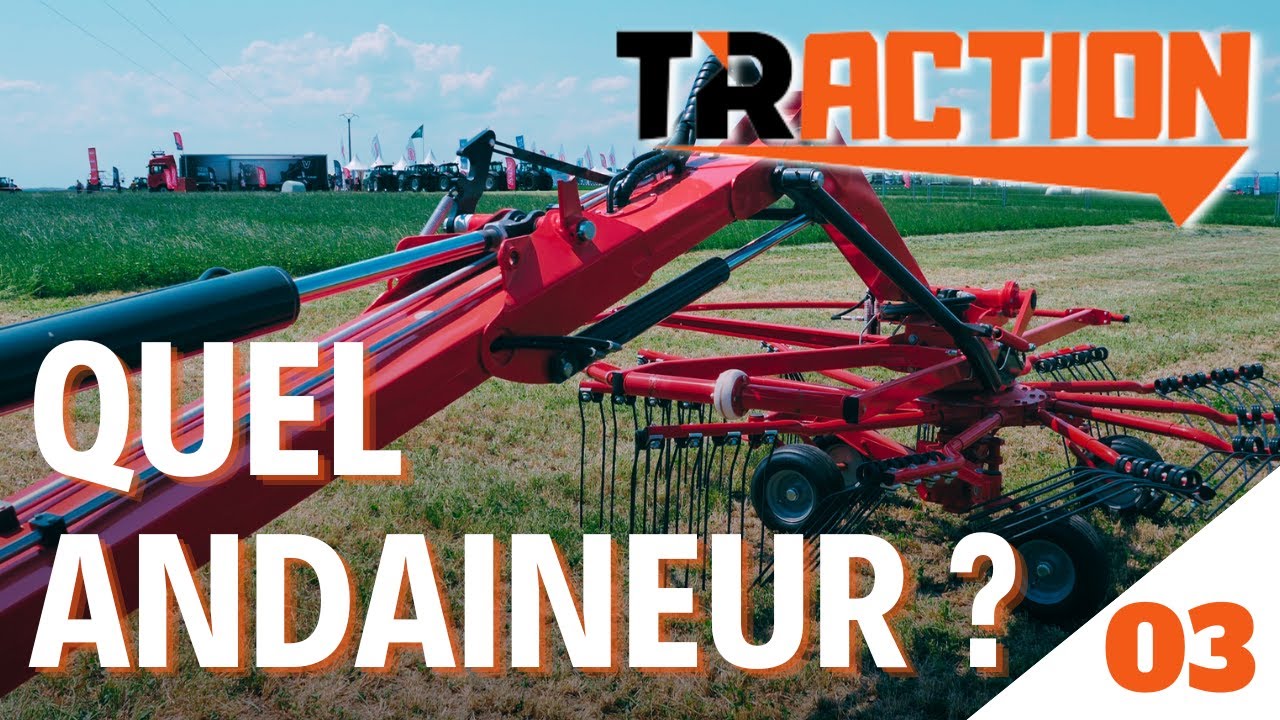 TRACTION #03 Focus sur l'andainage au Salon de l'herbe