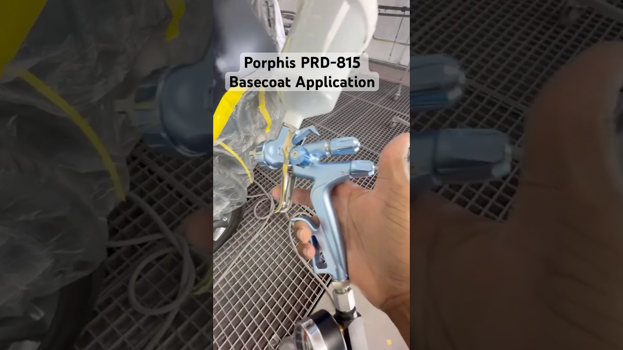 Porphis PRD-815 Basecoat Application! #porphis #PRD815