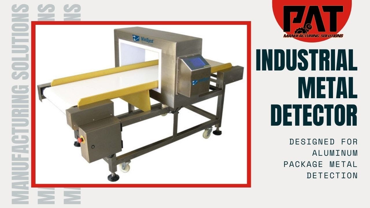Metal Detector Designed for Aluminum Package Detection in Food Industry