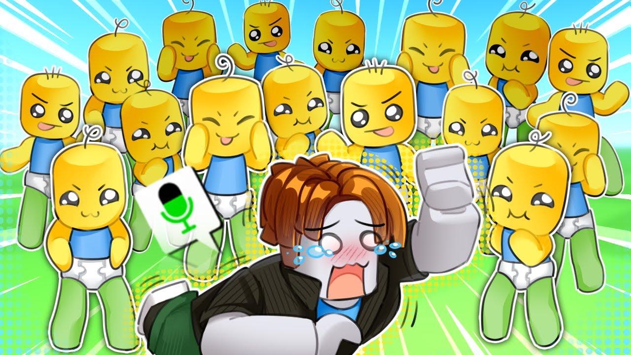 We Raided Roblox as BABIES with ADMIN COMMANDS...