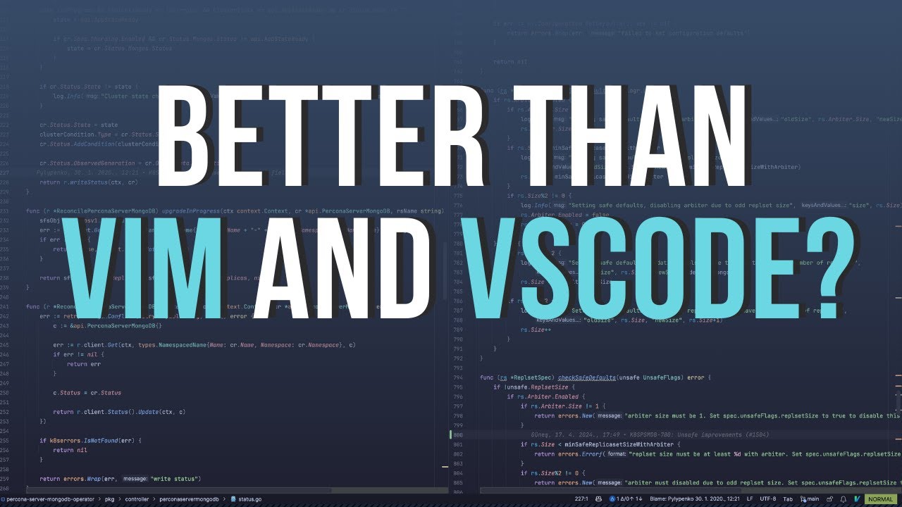 Переход с Vim на VSCode и GoLand — лучший ли это вариант для разработки на Go?