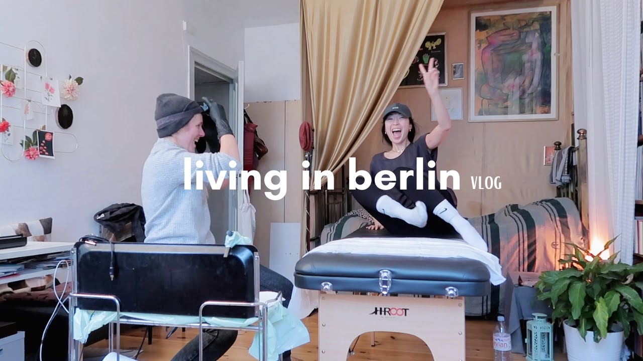 Living in Berlin | getting my first tattoo, best take-out, realistic days, catching up with friends