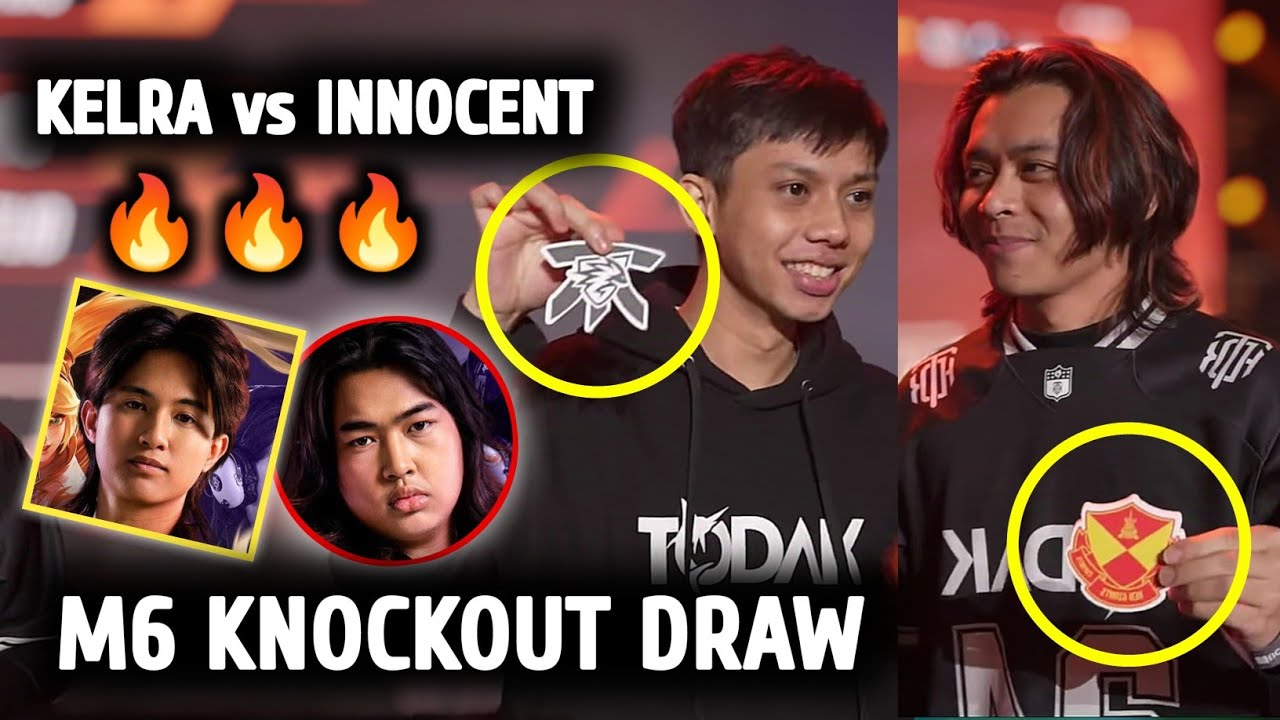 KELRA vs SRG INNOCENT in DAY 1? M6 KNOCKOUT DRAW IS FINALLY HERE!