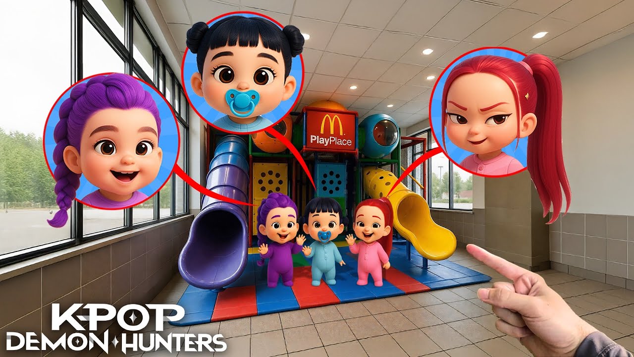 IF YOU SEE BABY KPOP DEMON HUNTERS PLAYING AT MCDONALD&rsquo;S PLAYPLACE, RUN! (THEY TURNED EVIL)