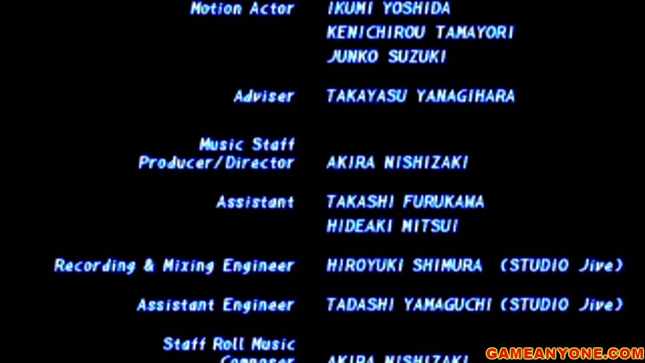 Tekken 2 - [Arcade - Medium Mode] - Credits