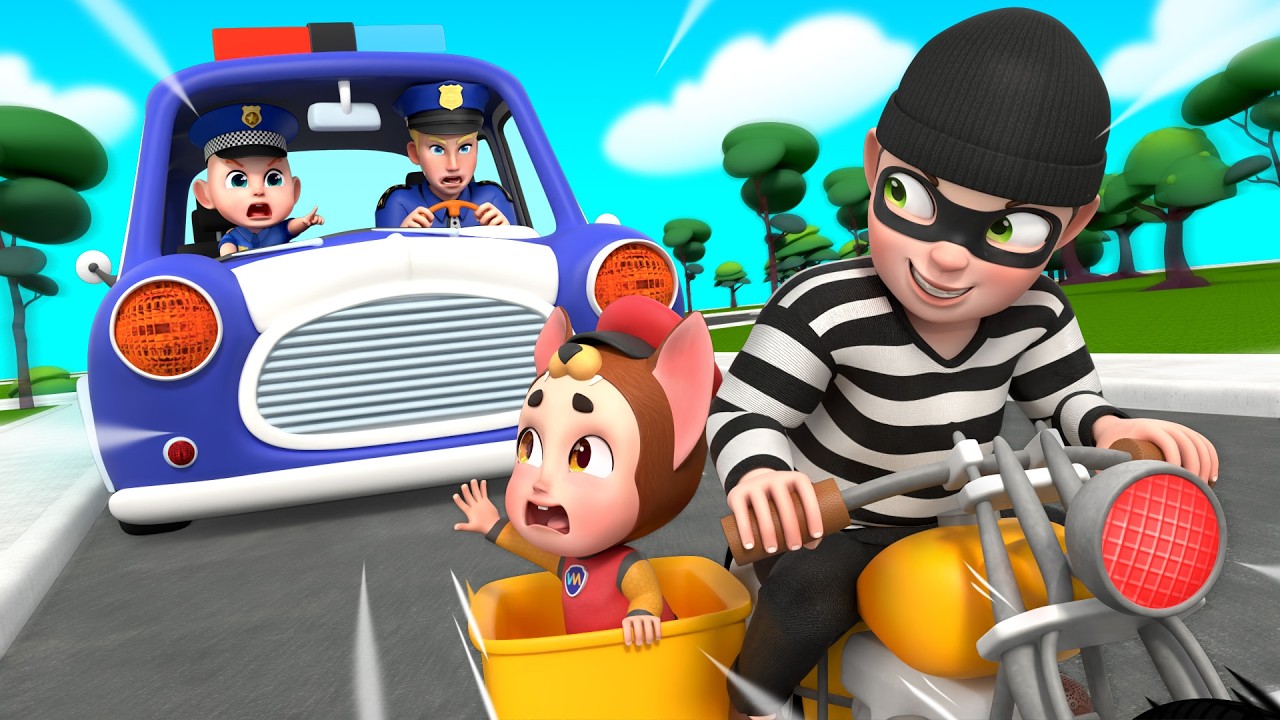 Hank Gets Lost and Needs Help 🚨👦 | Police Officer Song | Rosoo Police Nursery Rhymes