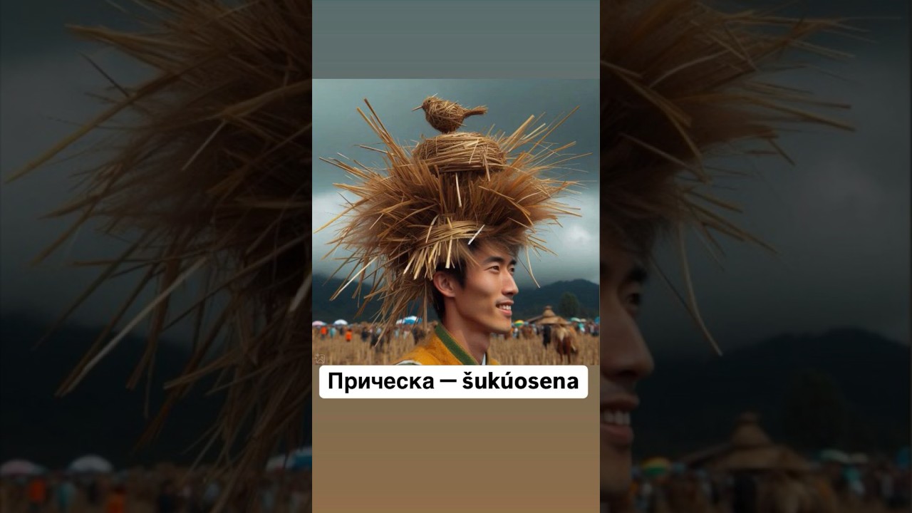 Прическа — šukuosena. 🇱🇹 