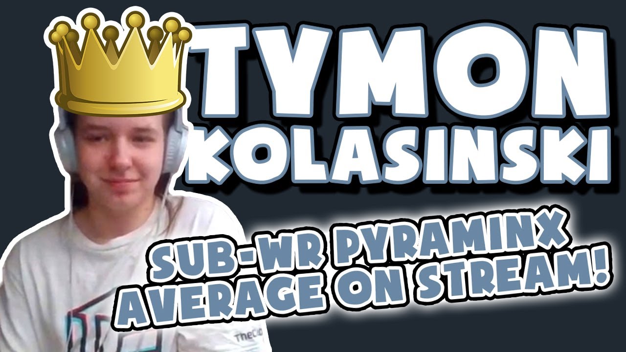 Tymon Kolasinski Sub-WR Pyraminx Average | Cubing at Home 4