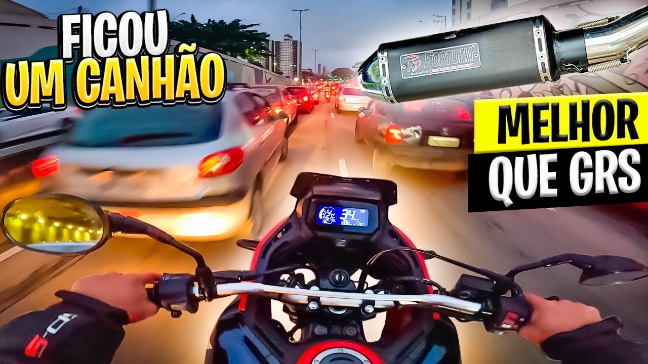 MOTOVLOG NA SAHARA 300 COM ESCAPE FORTUNA CASEIRO