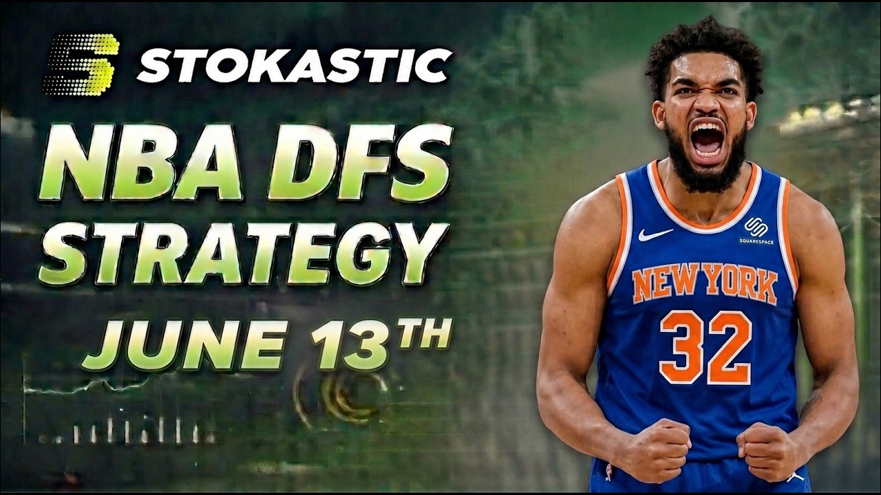 NBA DFS Strategy Saturday 6/13/26 | DraftKings & FanDuel NBA Lineup Picks