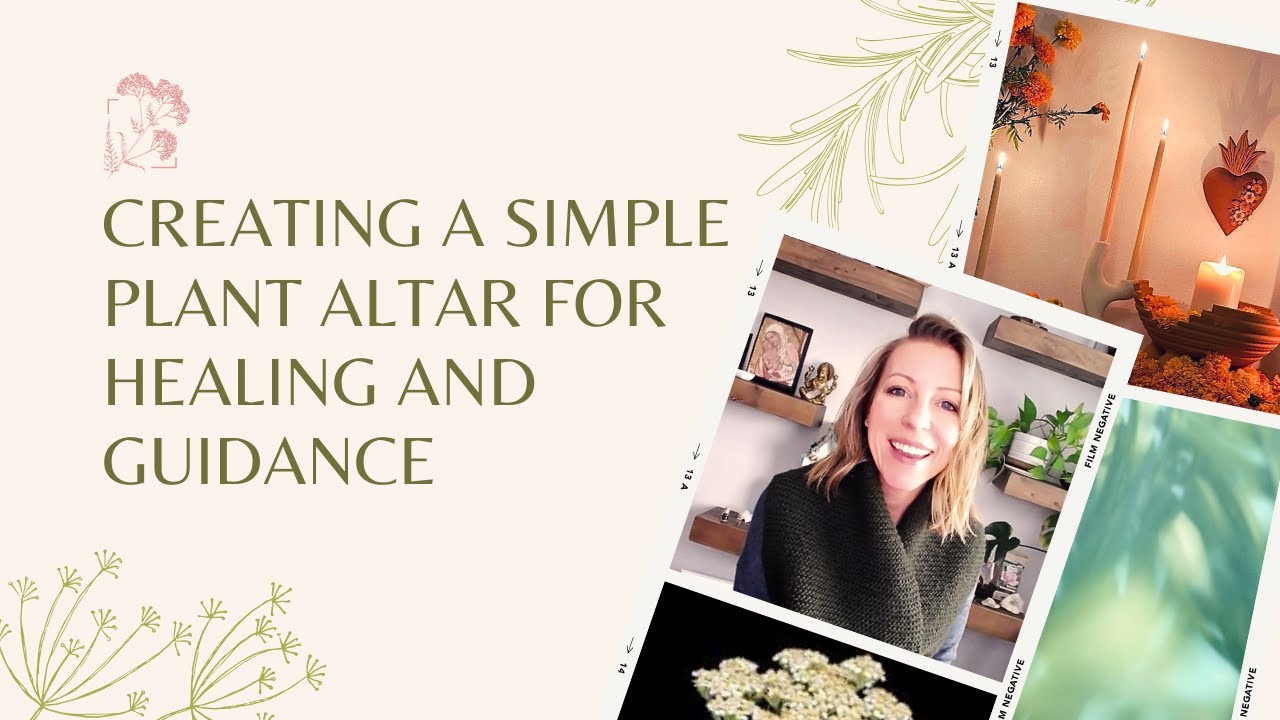 Creating a Simple Plant Altar for Healing and Guidance | Ashley Elenbaas