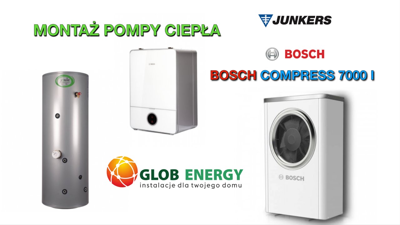 Montaż pompy ciepła BOCH Compress 7000i AW 13 ORE-T