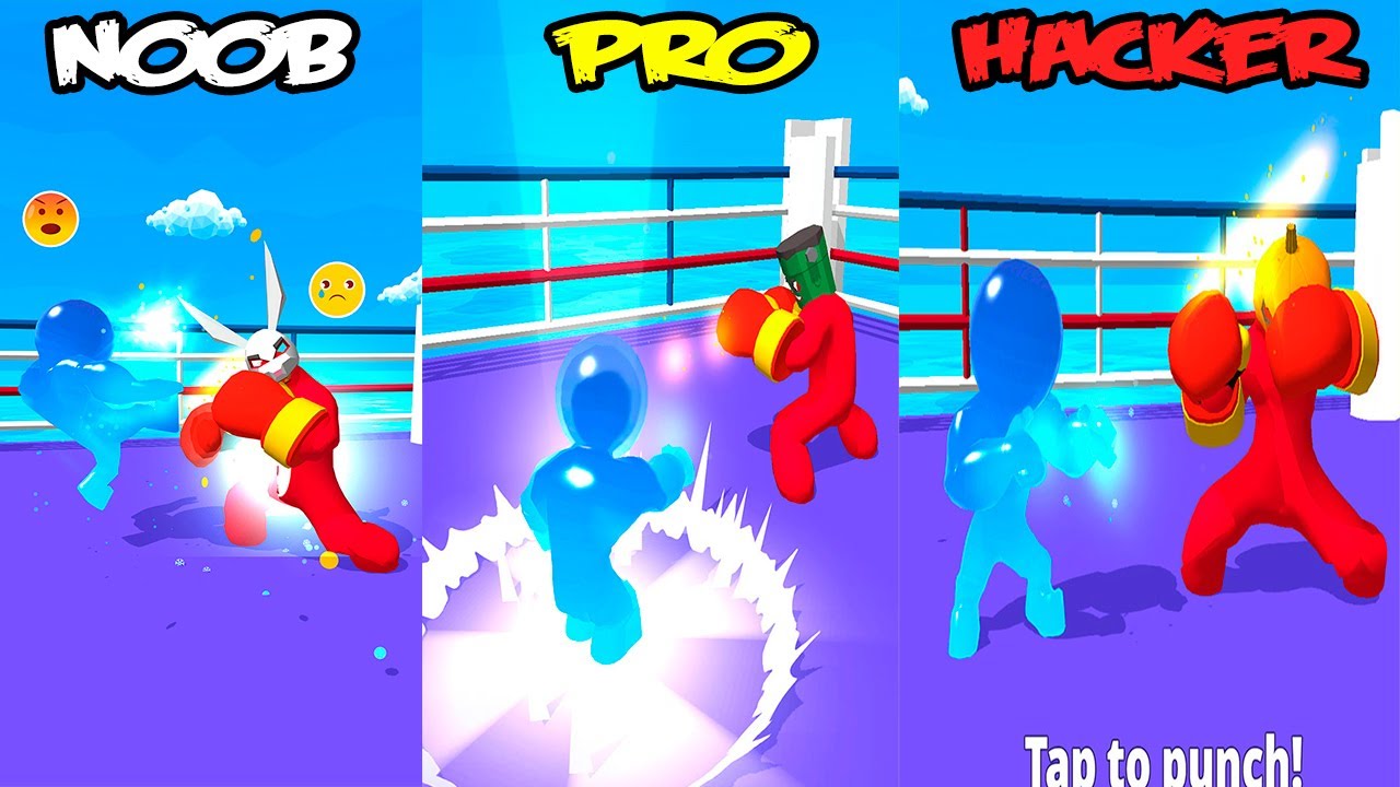 Blob n Giant: Blob Clash Runne - NOOB vs PRO vs HACKER