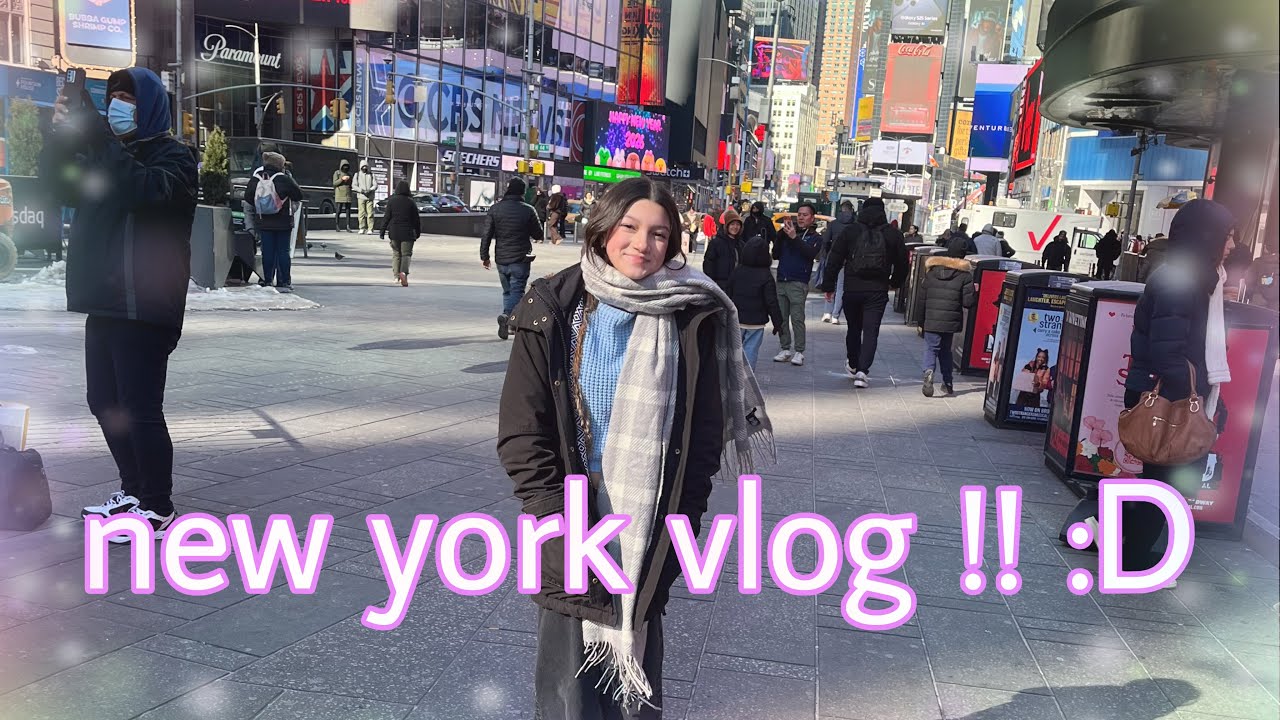my (very late) new york vlog