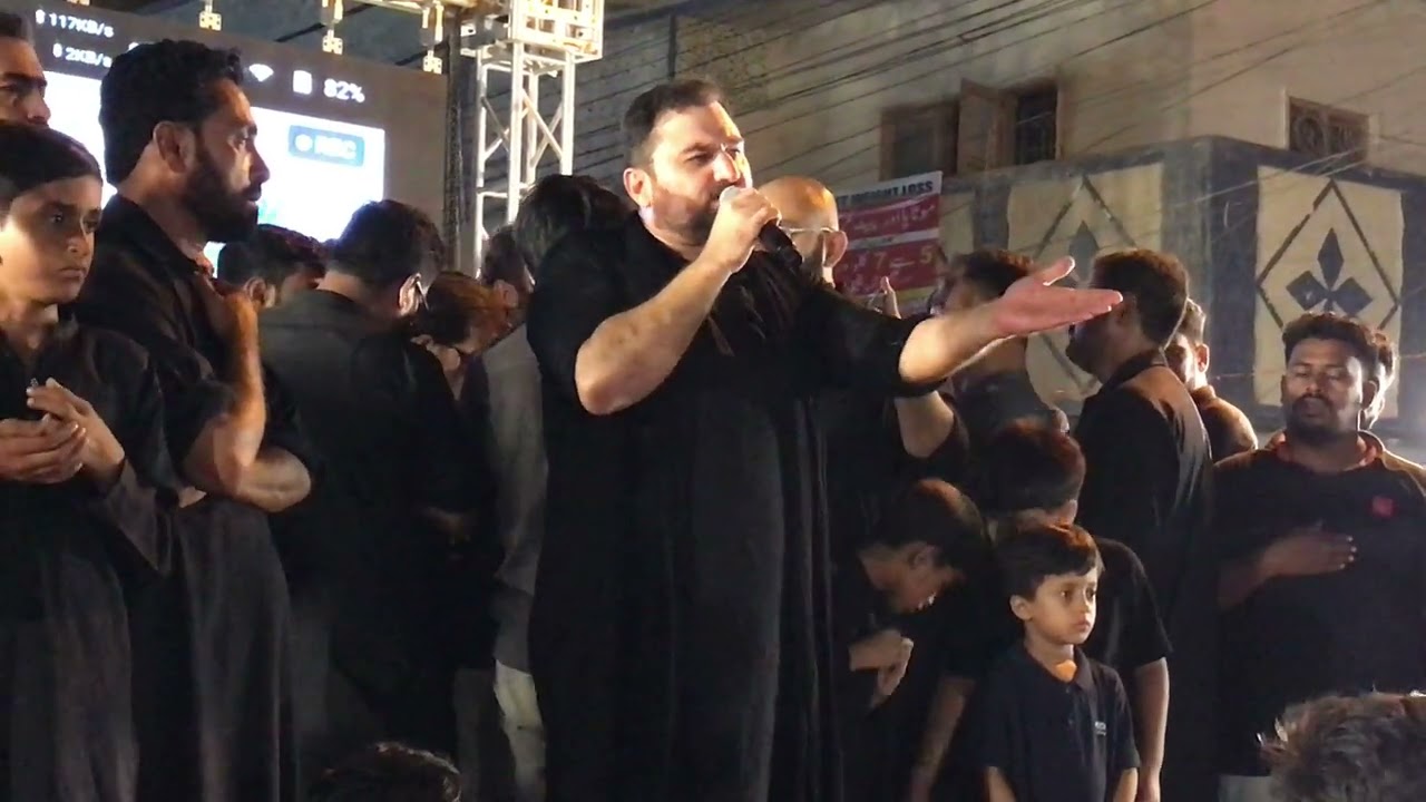 jab shimr marta tha tamacha hussain ko shahid baltistani nohay || 6 rabi ul awal 2023 || ali raza||