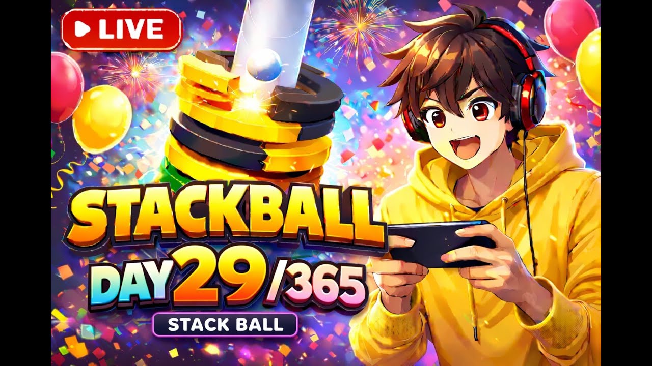 Stack Ball LIVE: Destroying Every Level with Insane Speed | Can We Beat the Impossible Levels
