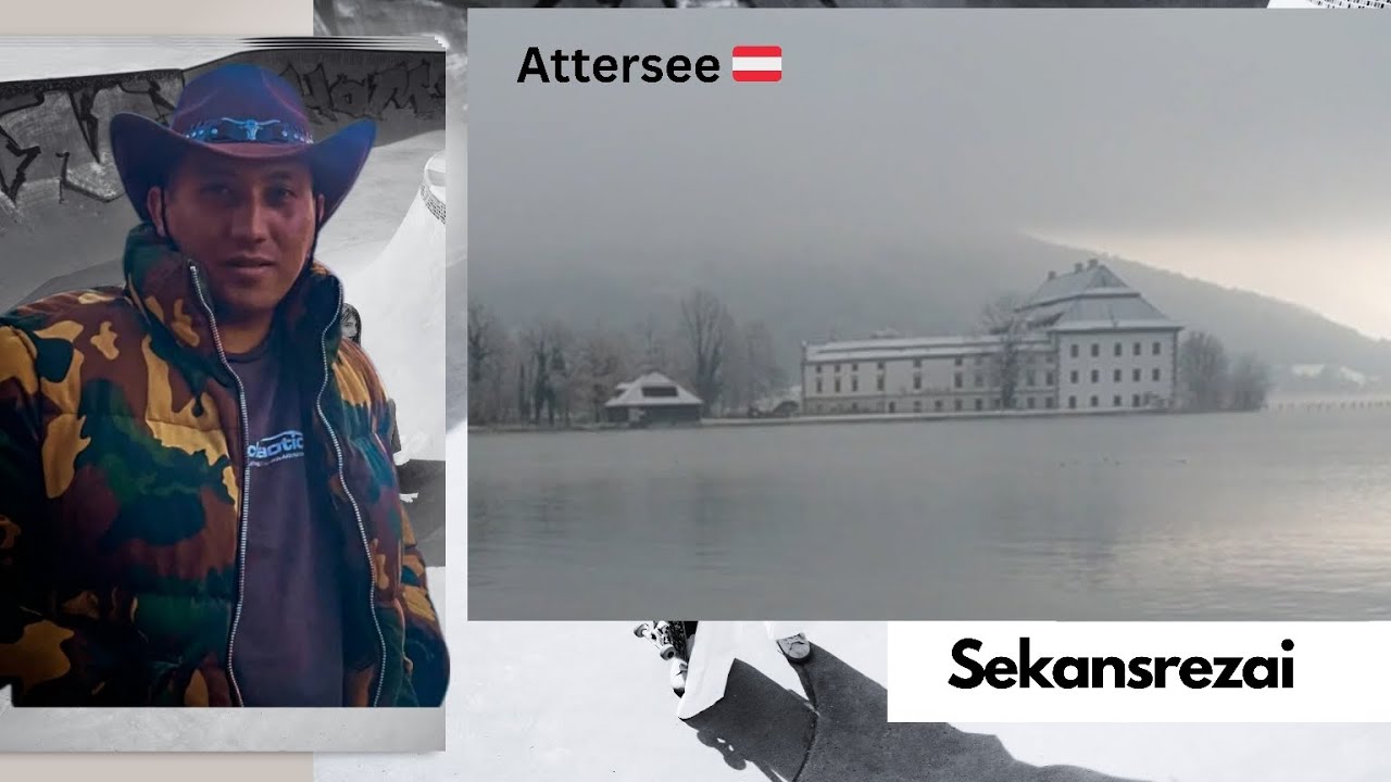 Lake Walk & Scenic Drive | قدم زدن کنار دریاچه و رانندگی در جاده زیبا❄️🚗🌊🇦🇹