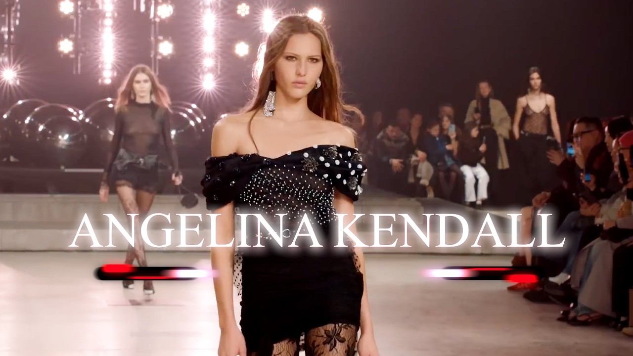 ANGELINA KENDALL Best Model Moments FW 2025 - 4K