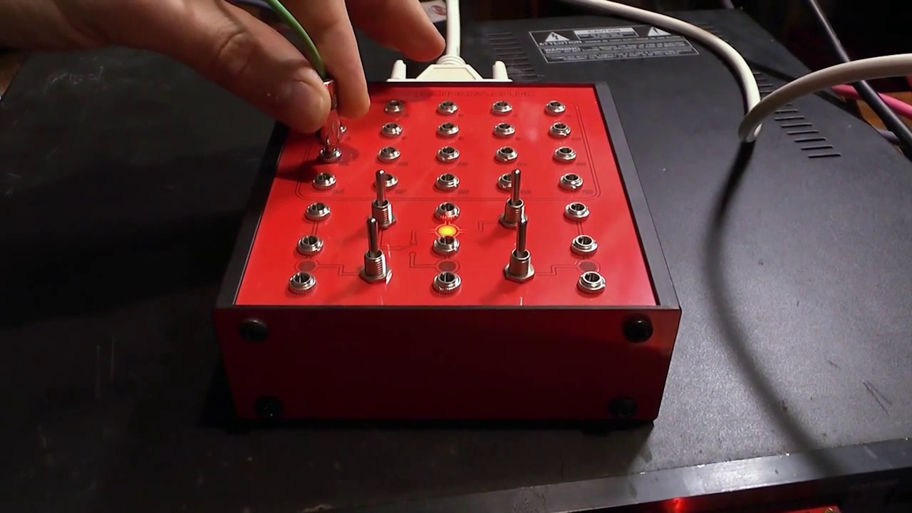 Roland ROM card patchbox used with a Roland U110 - TEST1