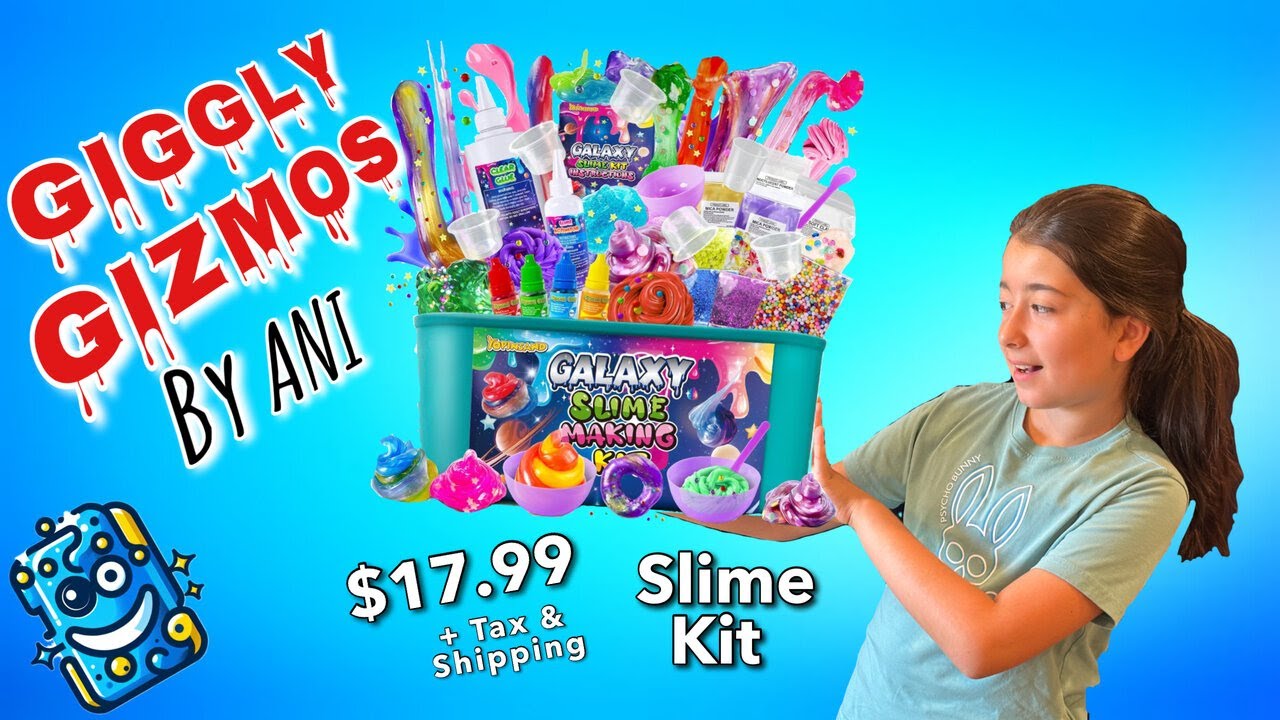 Unboxing and Reviewing Galaxy Slime Kit from AMAZON