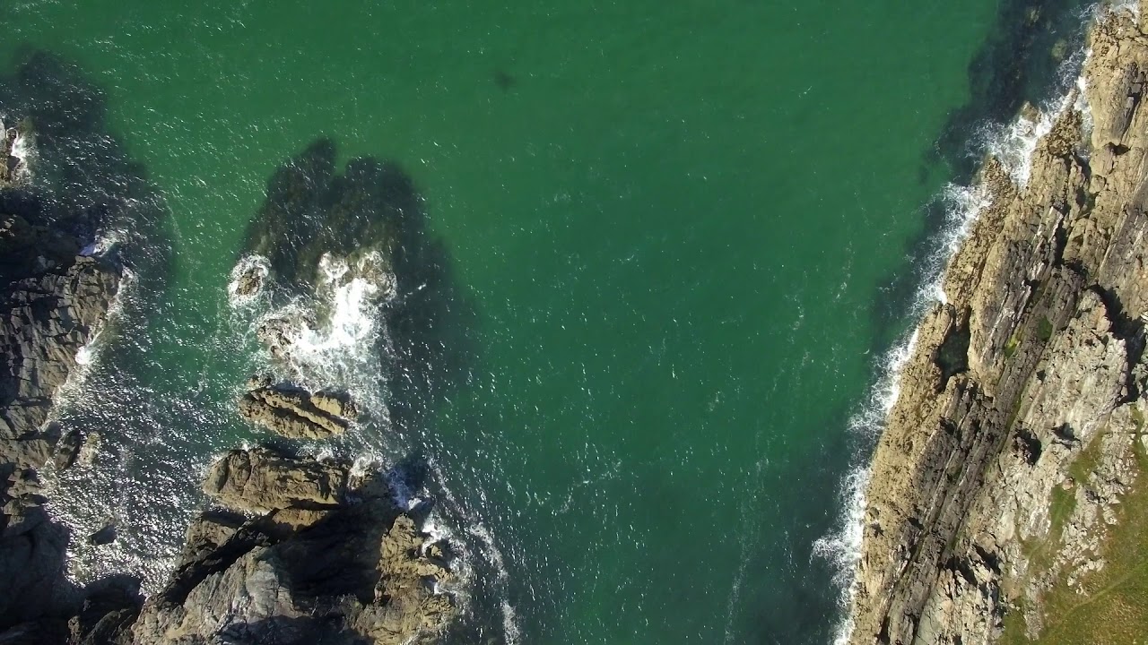 Porth Dafarch - An aerial video