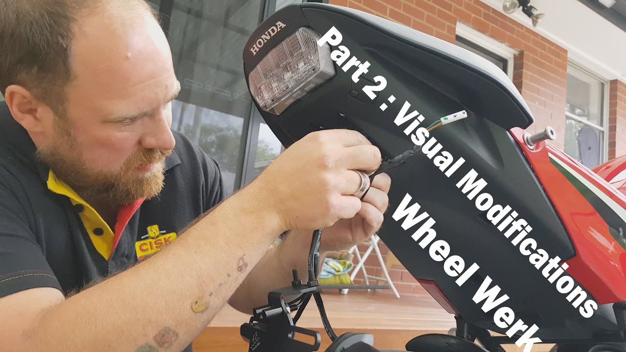 Honda CBR650F - Part 2 : Visual Modifications