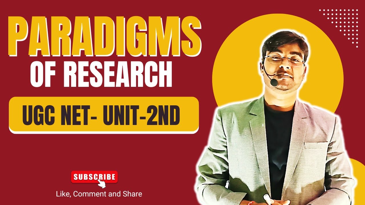 Research Paradigms: Quantitative, Qualitative & Mixed Methods | UGC NET, Psychology by nitish sir