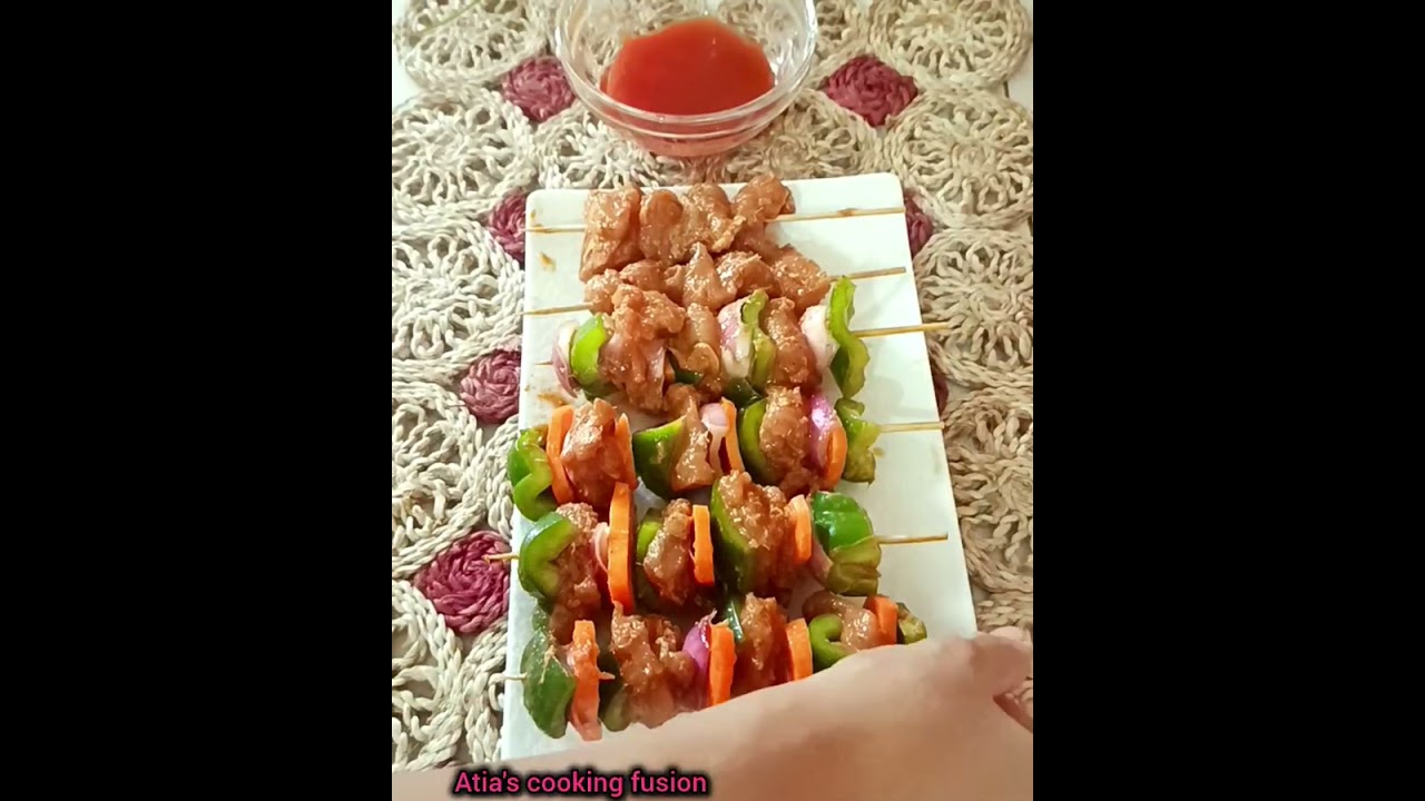 রেস্টুরেন্ট স্টাইল চিকেন সাসলিক 😋😋👌