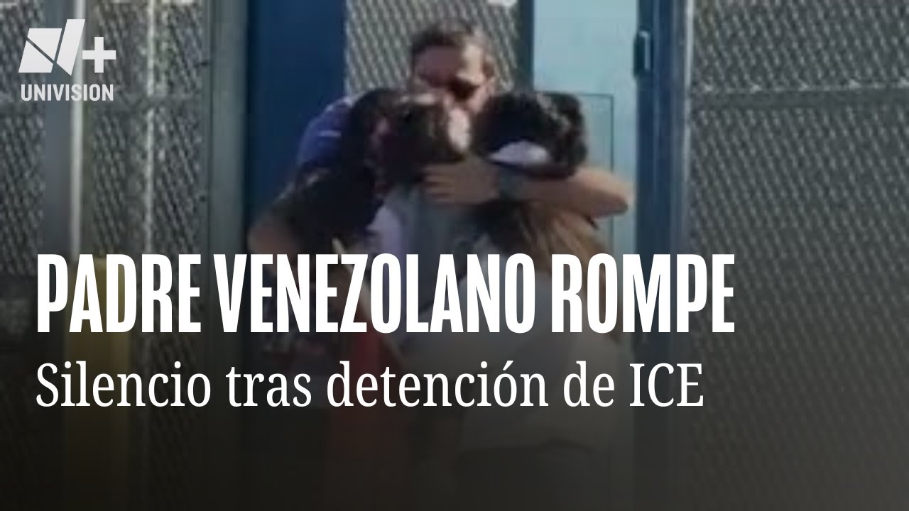 Padre venezolano rompe el silencio tras ser detenido por ICE a pesar de tener documentos