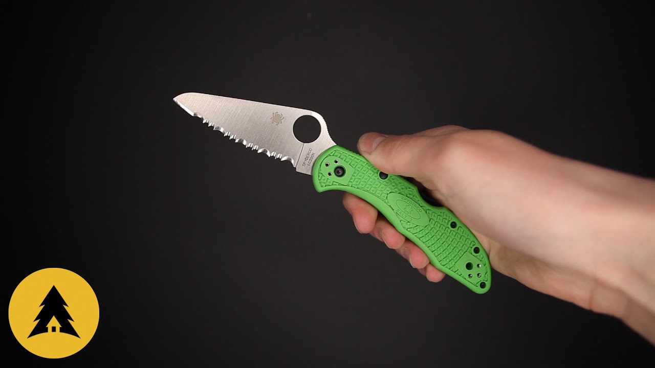 Складной нож Spyderco Salt 2 Serrated
