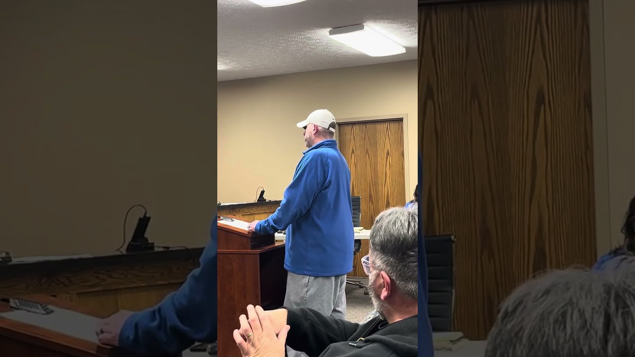 Jim West at Perry Twp trustees meeting 02/24/2026 (Stark County, Ohio) 
