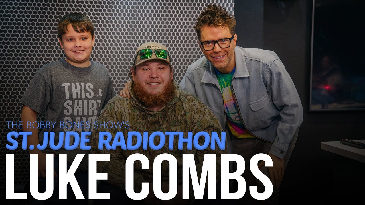 Luke Combs Surprises St. Jude Patient After Pulling Him On Stage At Recent Concert