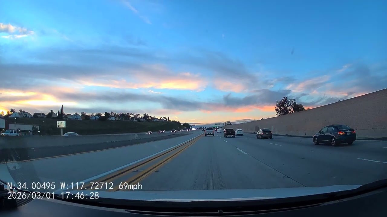 #Daily #Drive #Dashcam #South #California, #USA