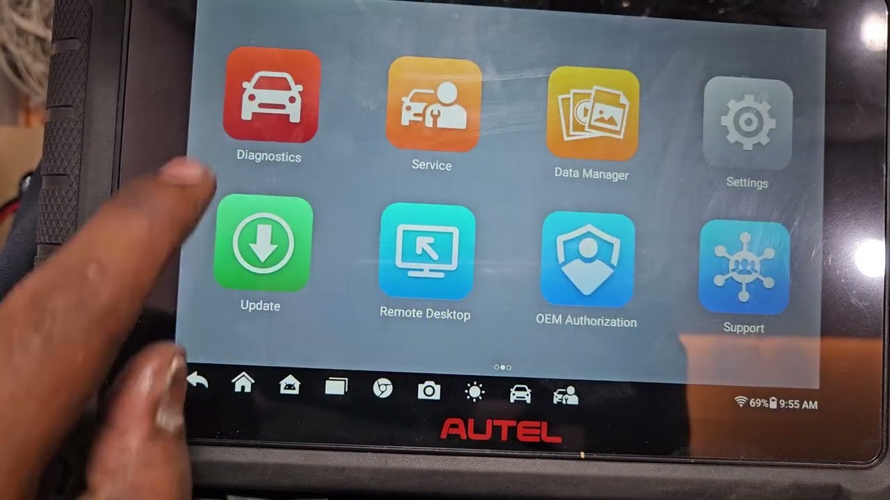 Hyundai Ecm password read by autel mx900 tool and smartra neutral process