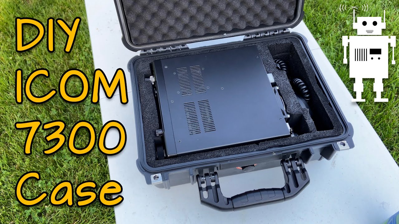DIY Icom IC-7300 Travel Case