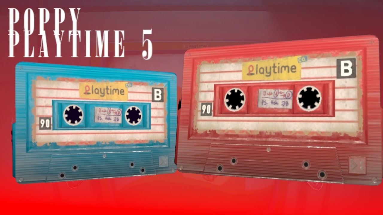 РАЗБОР КАСЕТ 5 ГЛАВЫ POPPY PLAYTIME