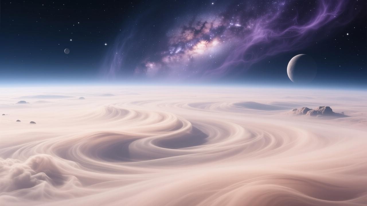 Deep Space Ambience for Slow Evenings When You Need Calm Presence Without Any Pressure