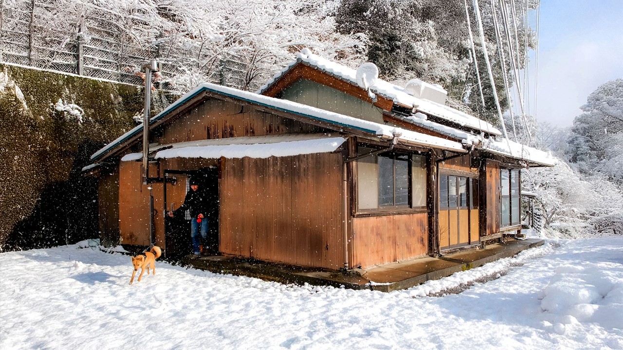 Our last-minute akiya renovations before the winter snow in the Japanese countryside